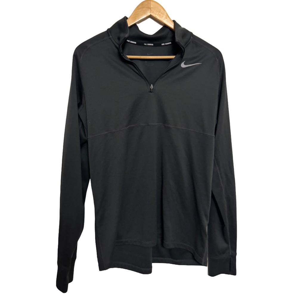 Nike Running Black Dri-Fit Quarter Zip